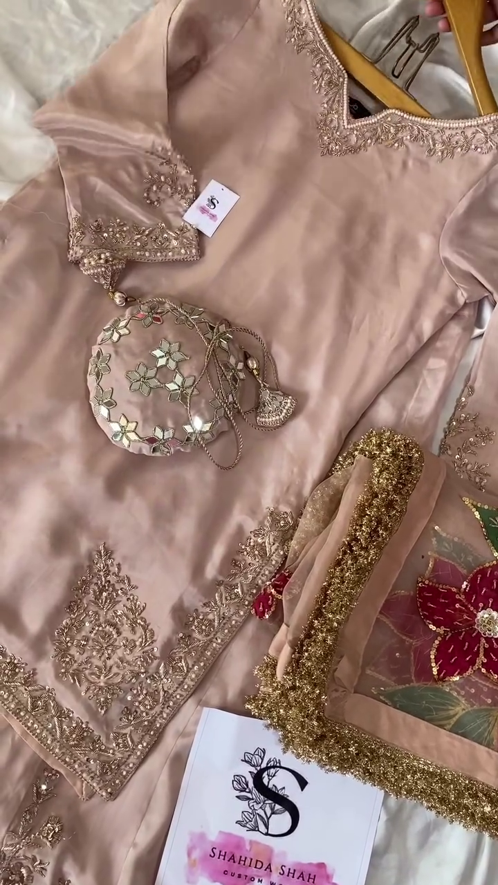 Modern Mauve Pre-Draped Saree Set with Heavily Embroidered Jacket and Coordinating Waist Belt